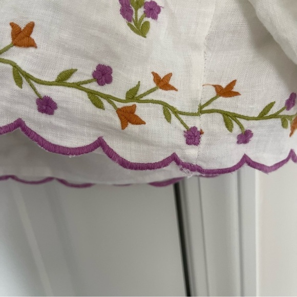 MAJORELLE Wesley Crop Top in Ivory Daydream - Picture 8 of 12